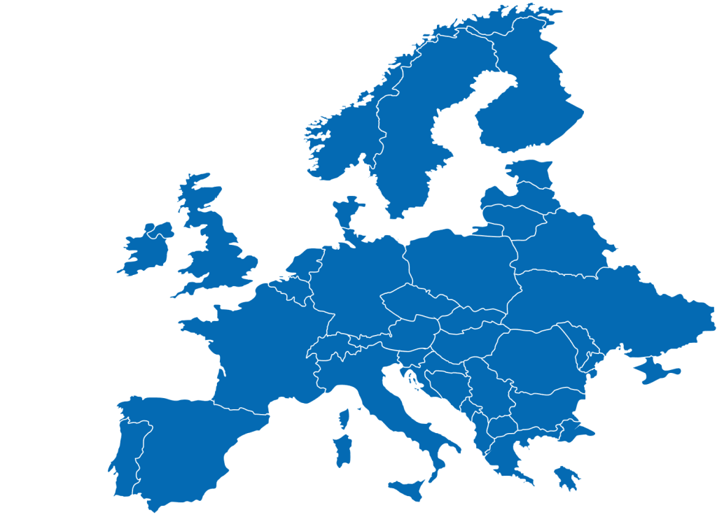 Carte de l'Europe